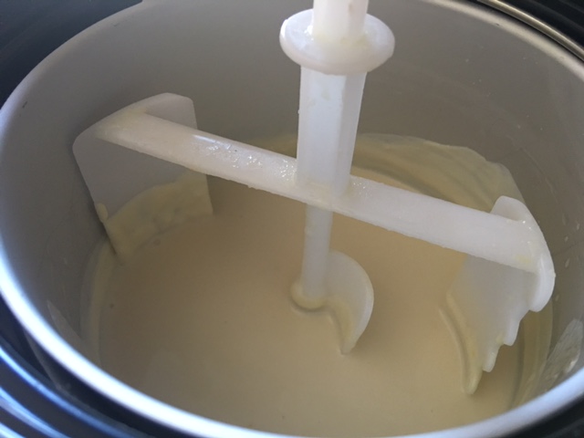 helado casero de queso semicurado
