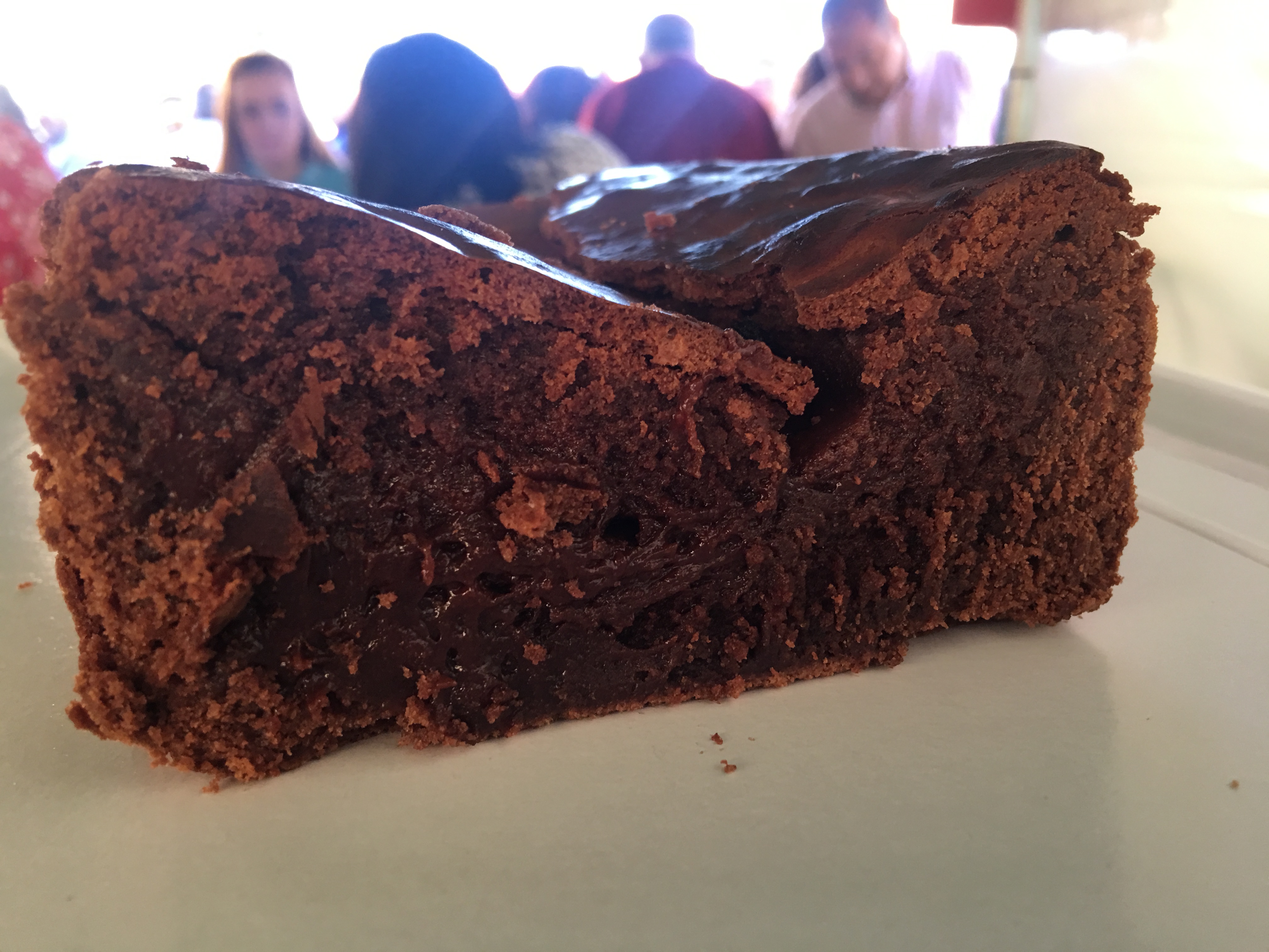 Brownie de chocolate y queso Hinojosa Bizcocho húmedo de chocolate